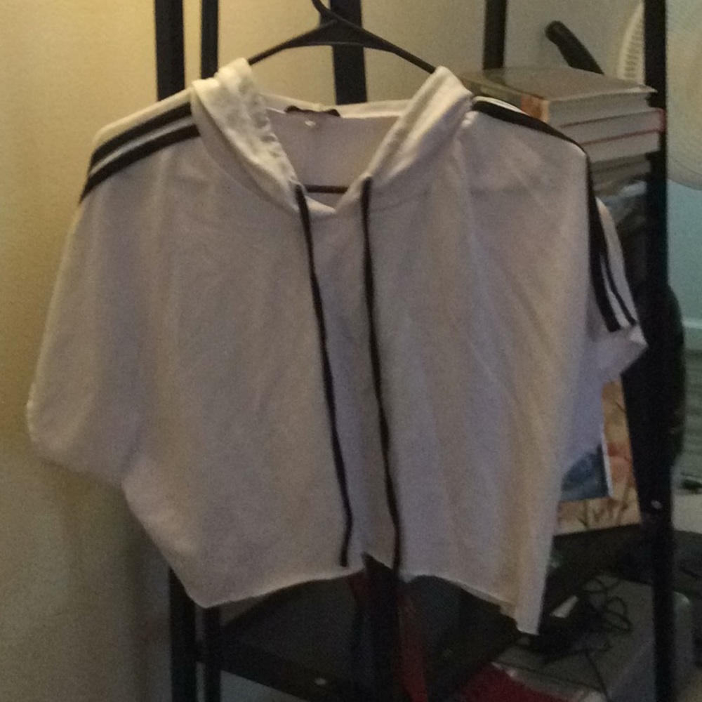 Hoodie crop top